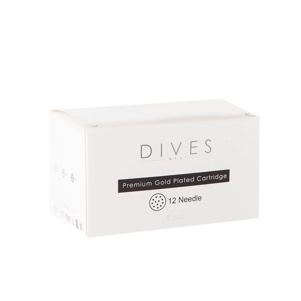 DIVES MED - 12 Pins - Premium Gold Plated Cartridge - Mr. Filler
