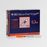 BD MICRO - FINE+ PENKANYLE 0,3ML 30G - Mr. Filler