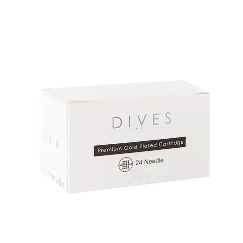 DIVES MED - 24 Pins - Premium Gold Plated Cartridge - Mr. Filler