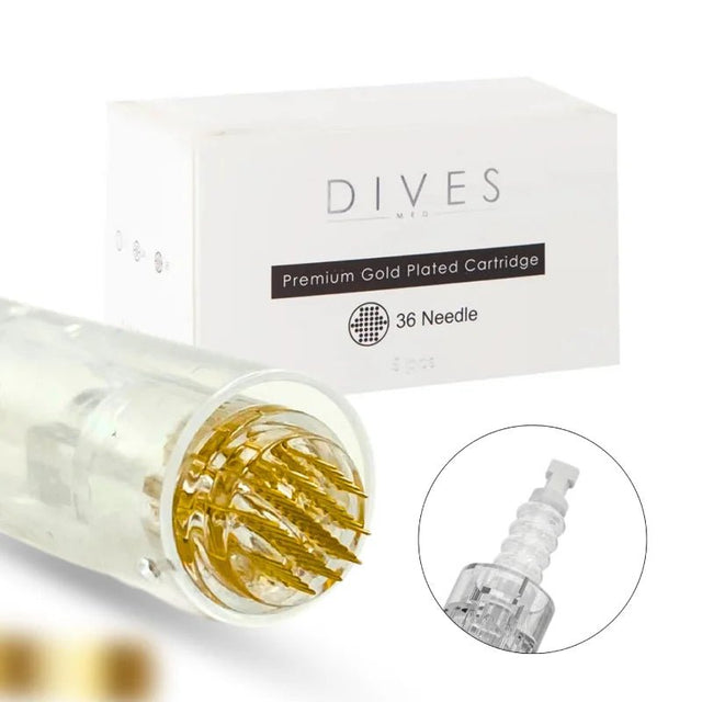 DIVES MED - 36 Pins - Premium Gold Plated Cartridge - Mr. Filler