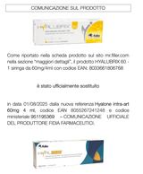 HYALUBRIX 60 - 1 siringa da 60mg/4ml - Mr. Filler