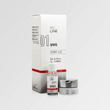 MeLine 01 Spots step 1, 5ml + step 2, 7gr. - Mr. Filler